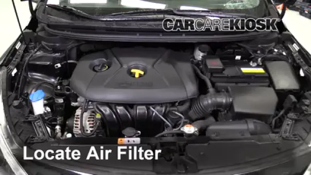 2015 Kia Forte5 EX 2.0L 4 Cyl. Filtre à air (moteur) Changement